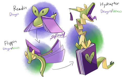 Fakemon: Hydrapter [FAN ART]
