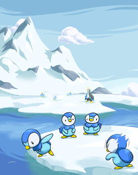 Piplup Frozen Wonderland [FAN ART]