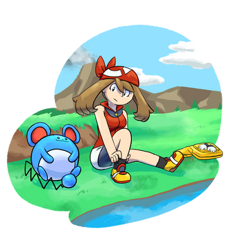 May &amp; Marill [FAN ART]