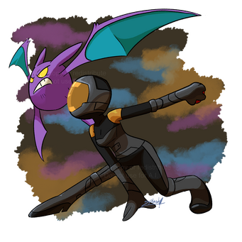 Emma &amp; Crobat [FAN ART]